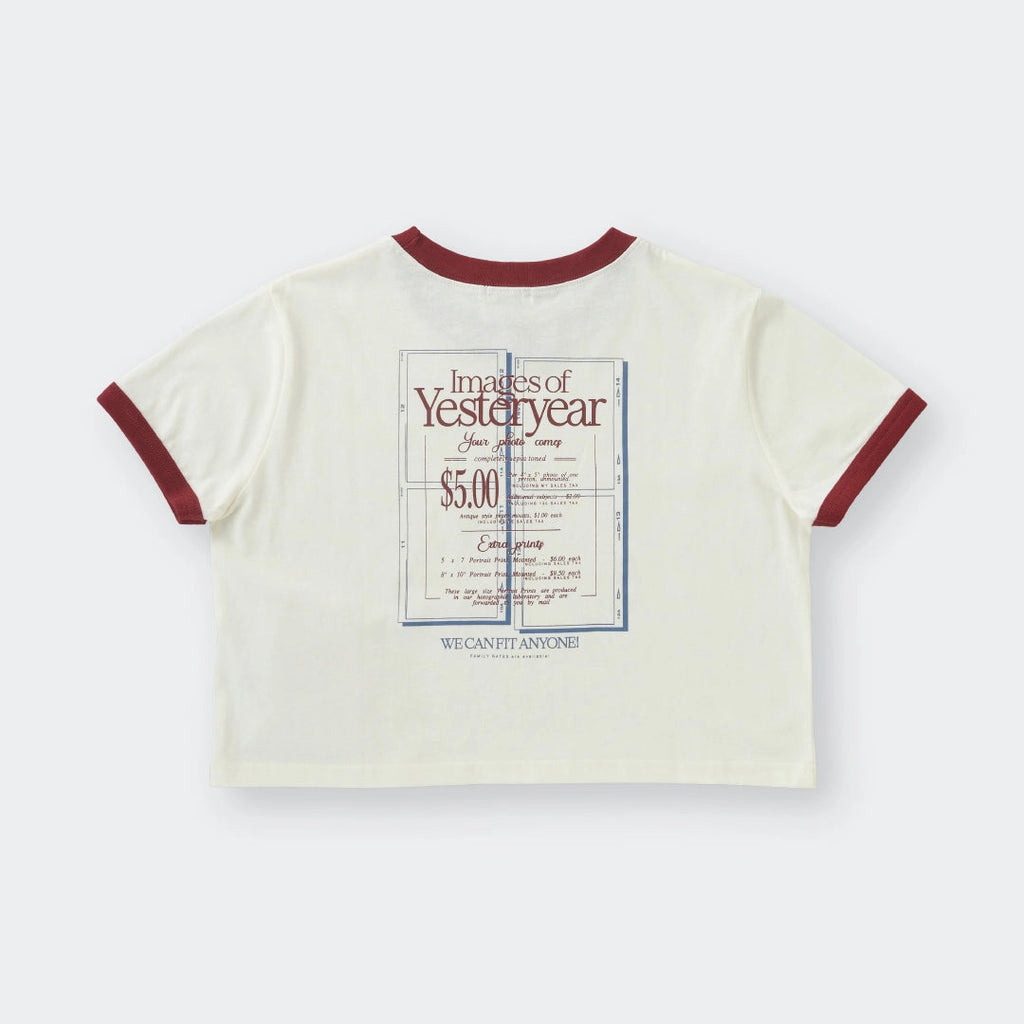 Ringer Tee “Images of Yesteryear” – The Vintage Throwback - SKU S188400000081001001 - Image 2