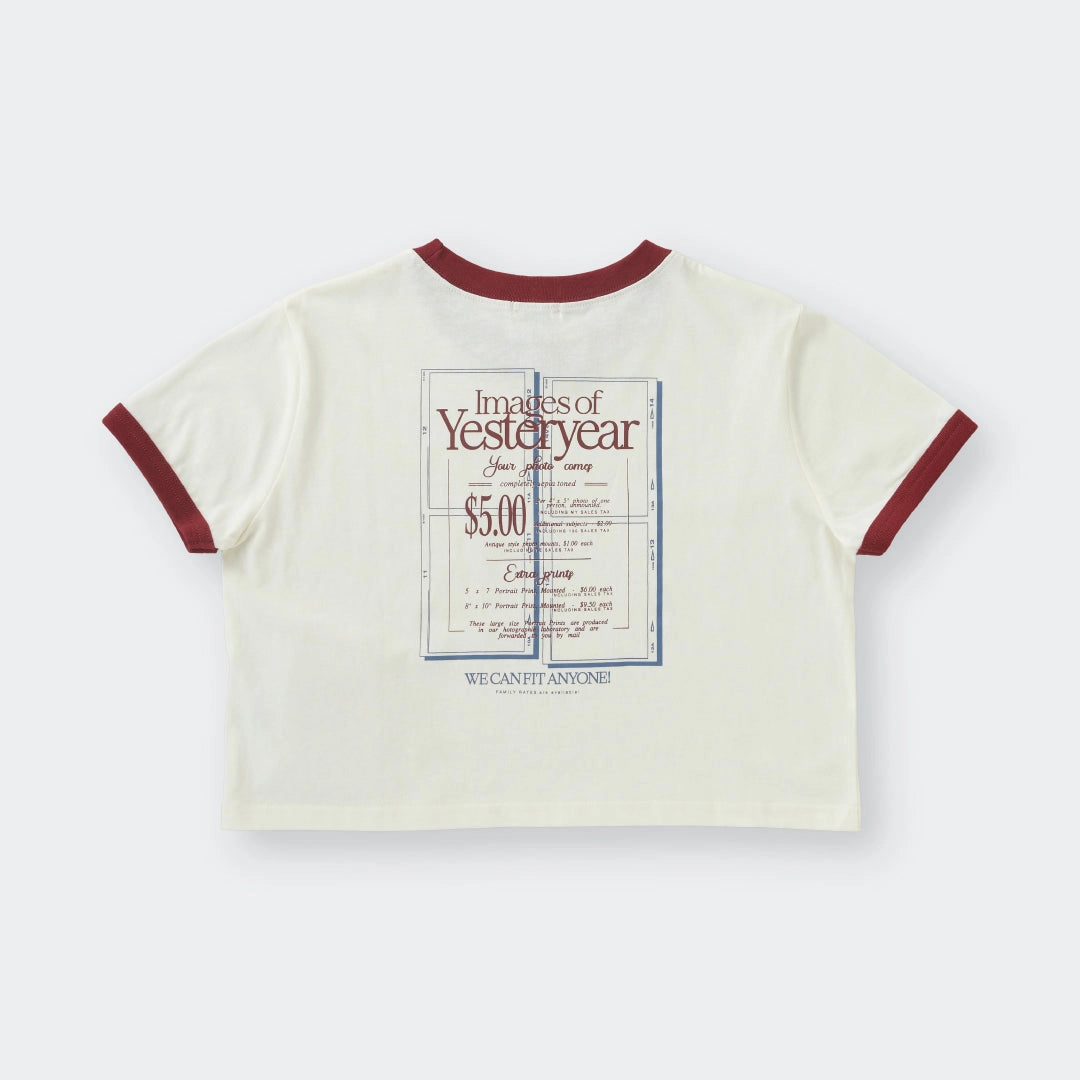 Ringer Tee “Images of Yesteryear” – The Vintage Throwback - SKU S188400000081001001 - Image 2