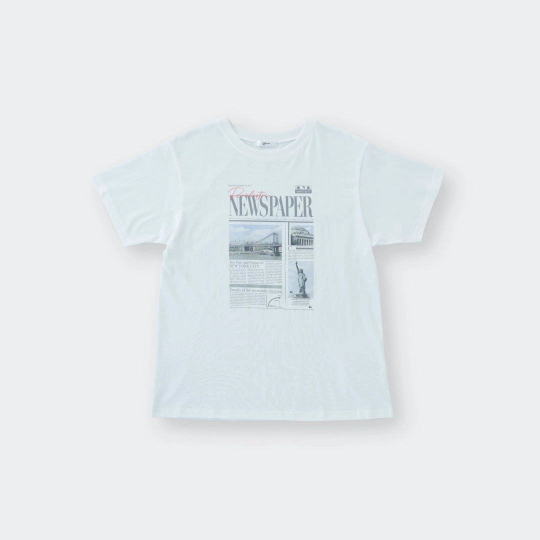 “News You Can Wear” Tee — Headlines Meet Your Outfit - SKU S188400000084001001 - Image 1