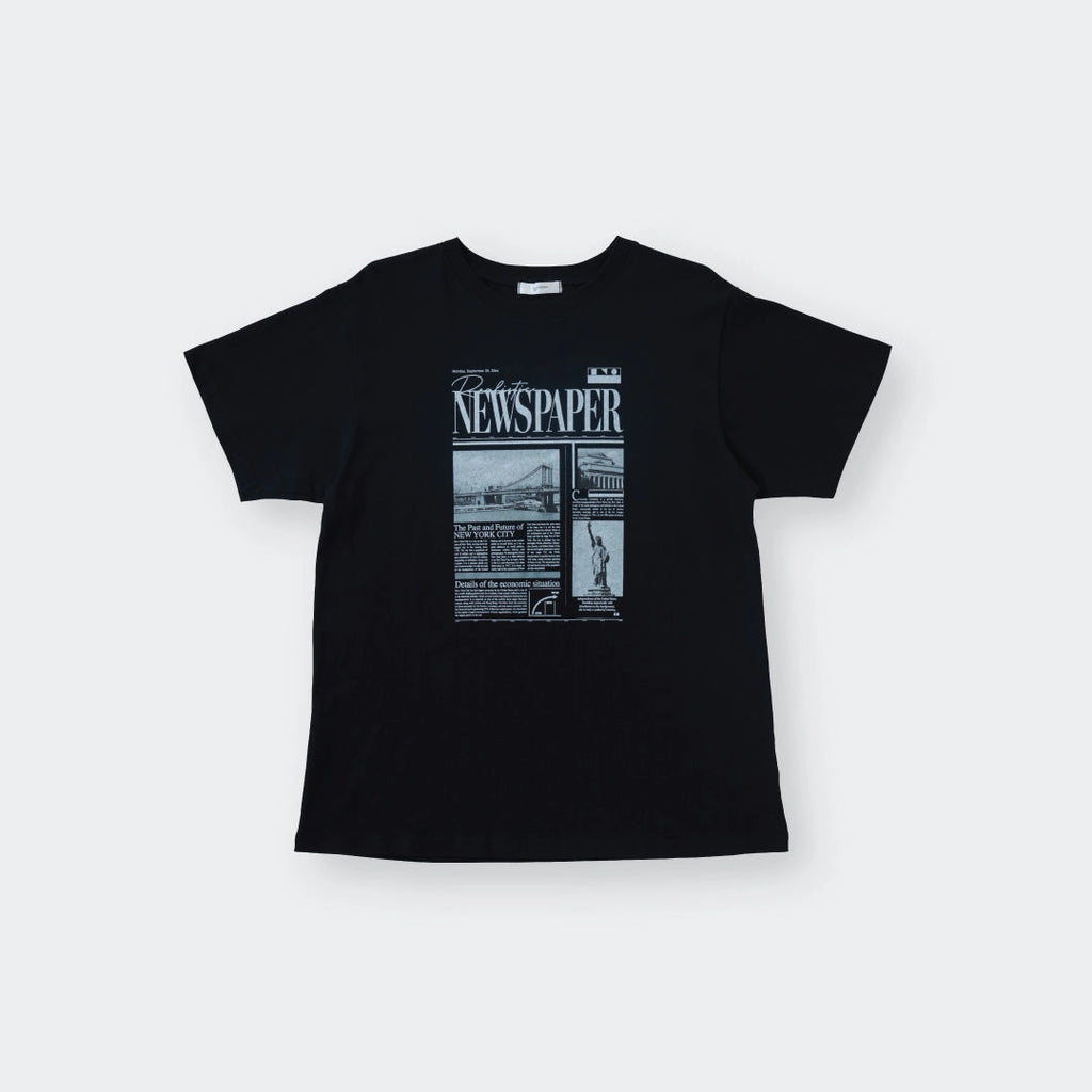 “News You Can Wear” Tee — Headlines Meet Your Outfit - SKU S188400000084001001 - Image 3