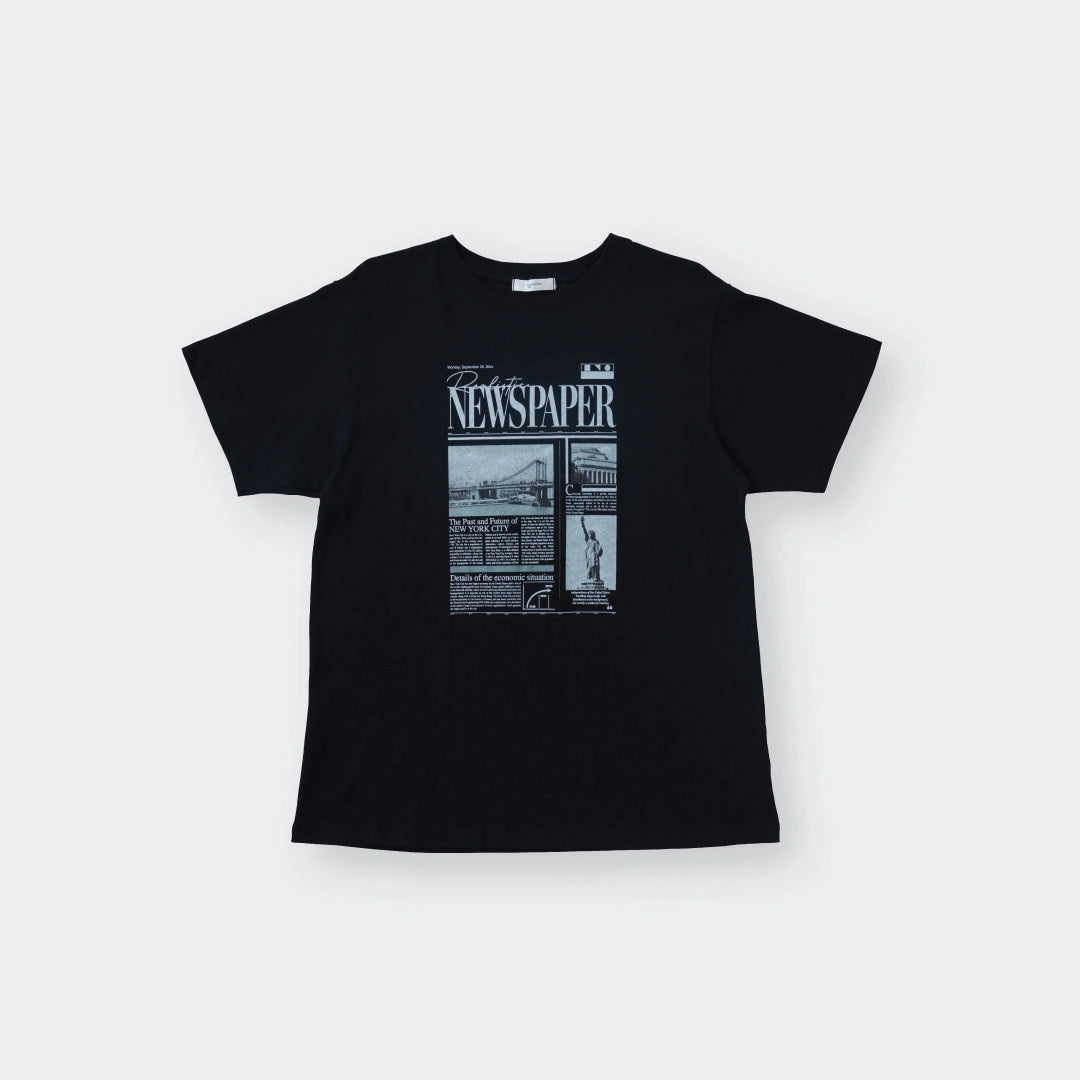 “News You Can Wear” Tee — Headlines Meet Your Outfit - SKU S188400000084001001 - Image 3