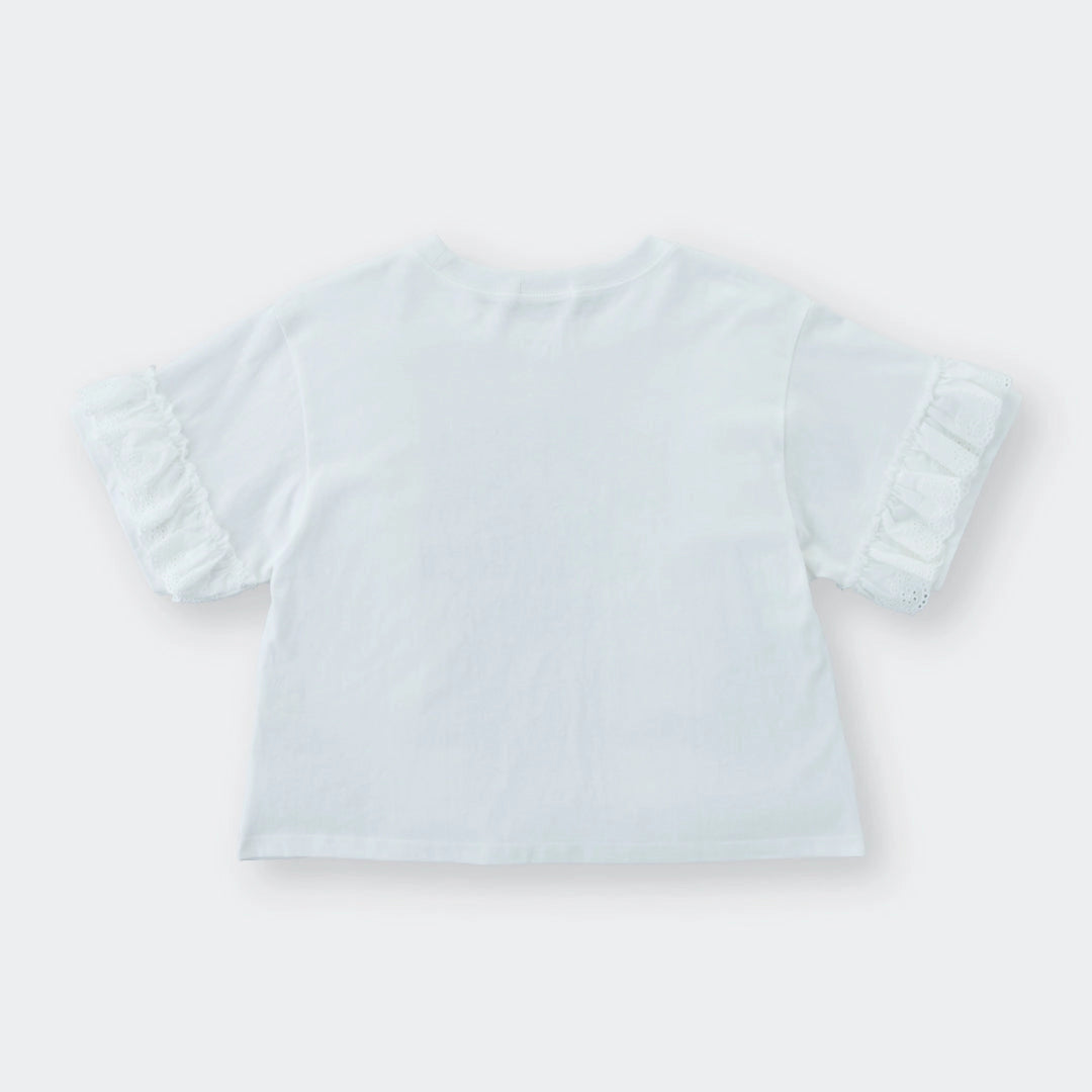 Bear Ruffle Cute-Tough Tee – Sweet Vibes with a Twist - SKU S188400000085001001 - Image 3