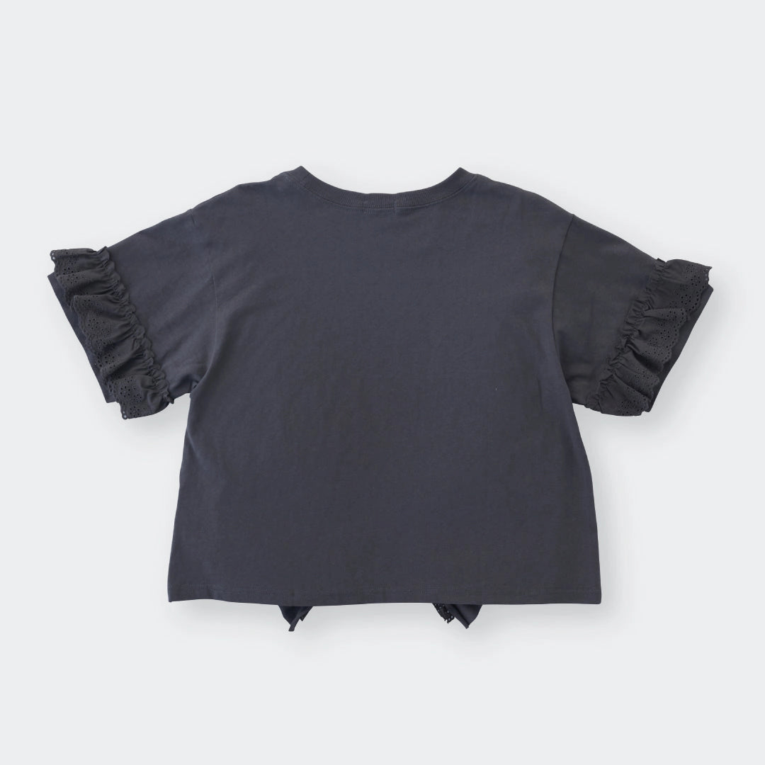 Bear Ruffle Cute-Tough Tee – Sweet Vibes with a Twist - SKU S188400000085001001 - Image 4