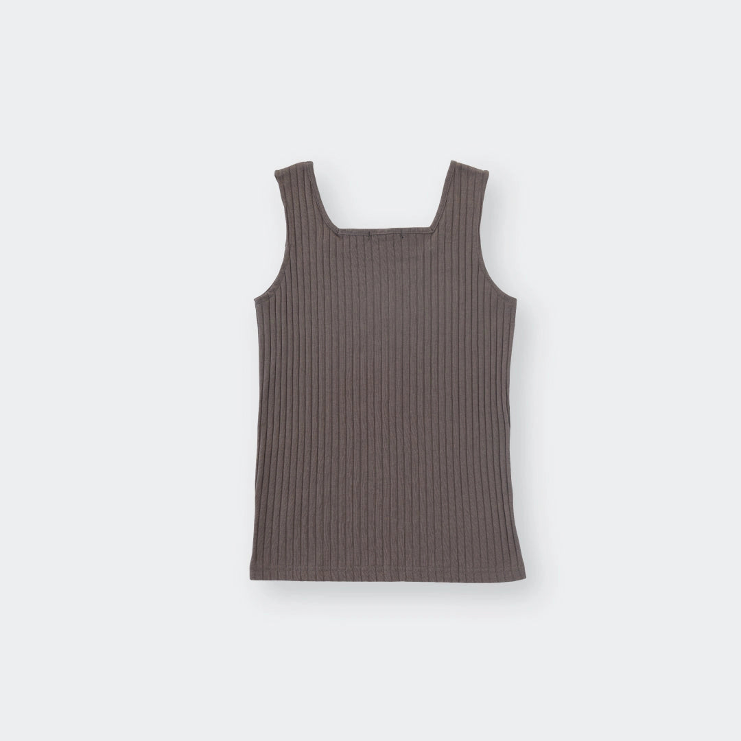 Too Cute to Function” Ribbed Tank Top - SKU S188400000058001001 - Image 3