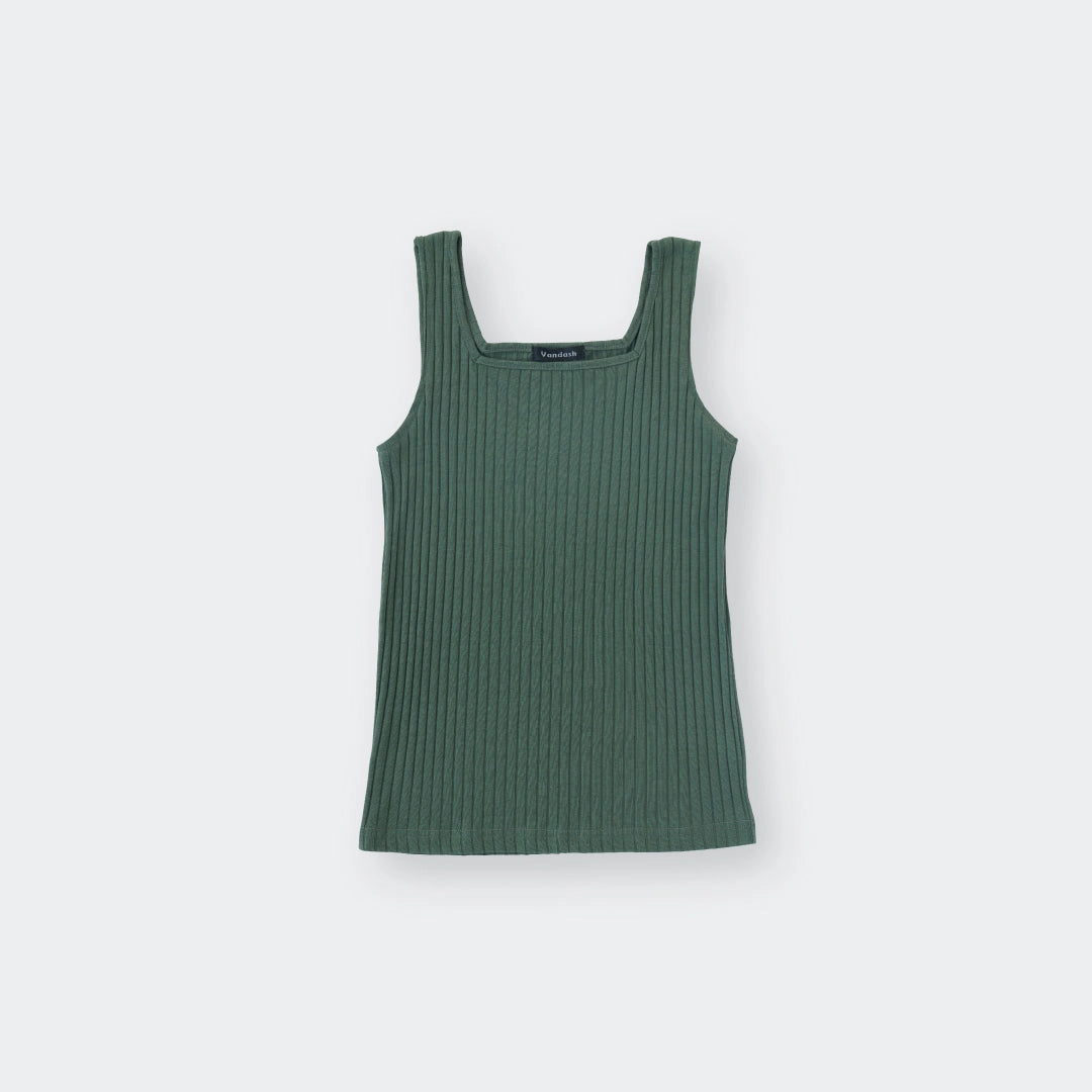 Too Cute to Function” Ribbed Tank Top - SKU S188400000058001001 - Image 2