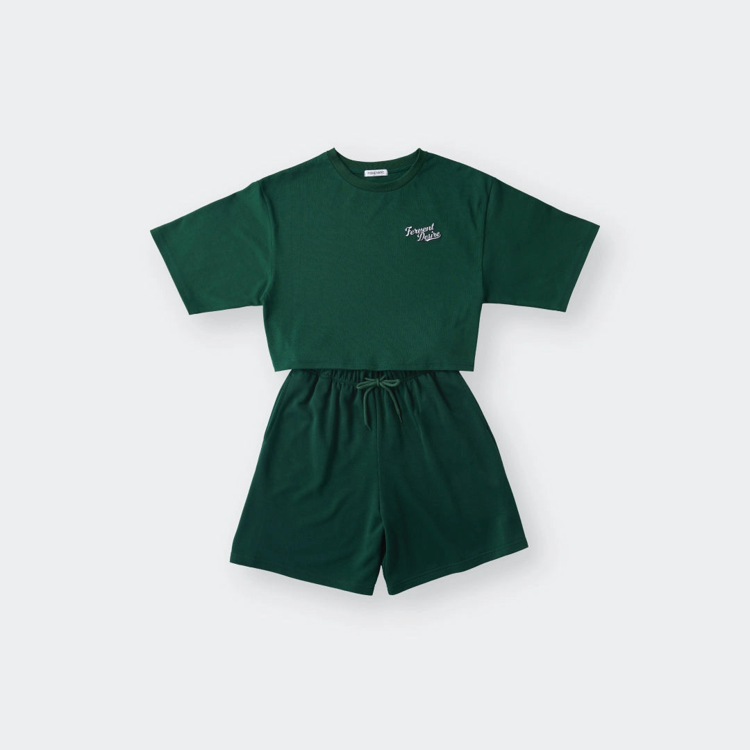 Everyday Cozy Crop Set — A crop top set that's super chill and super cute when you wear it. - SKU S188400000076001001 - Image 3