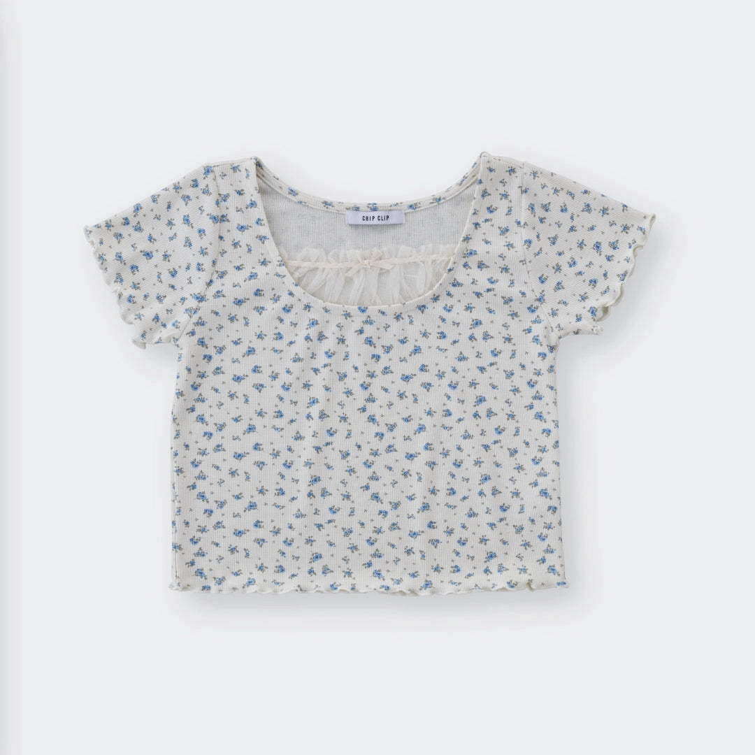 A softly cropped top — small in size but big in cuteness - SKU S287500000050001001 - Image 1