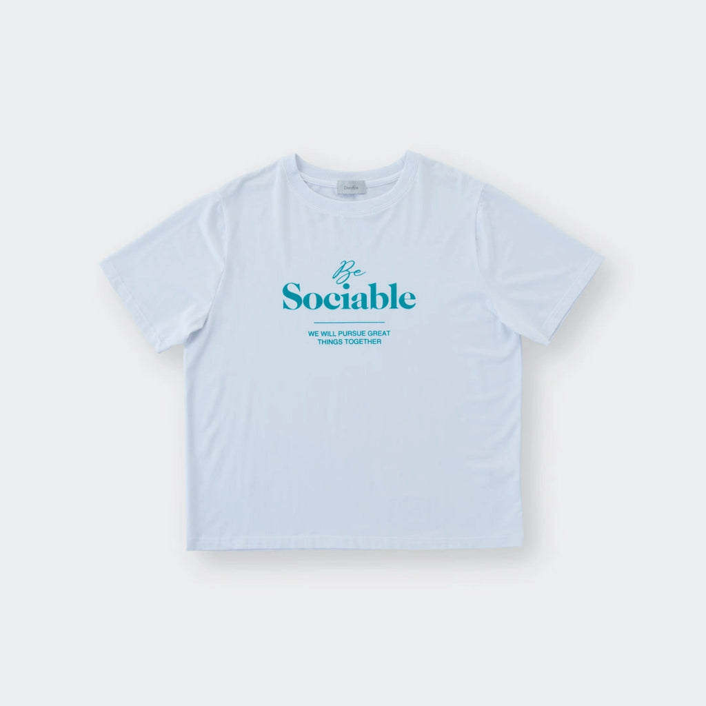Be Sociable – A cheerful tee ready to greet you in every situation - SKU S287600000001001001 - Image 2