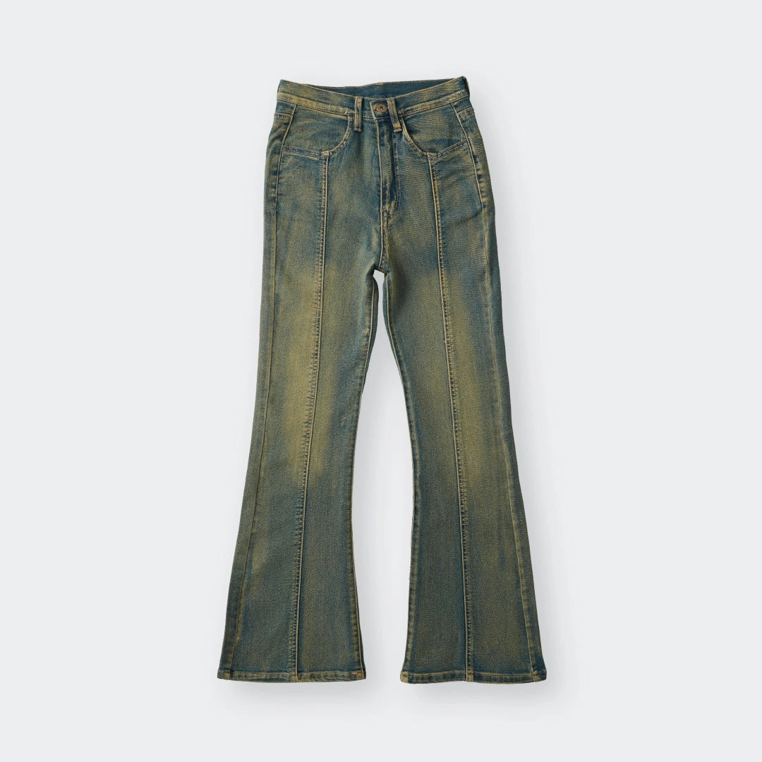 High-Waist Flare Jeans “Perfect Fit Mode!” - SKU S287700000052001001 - Image 1