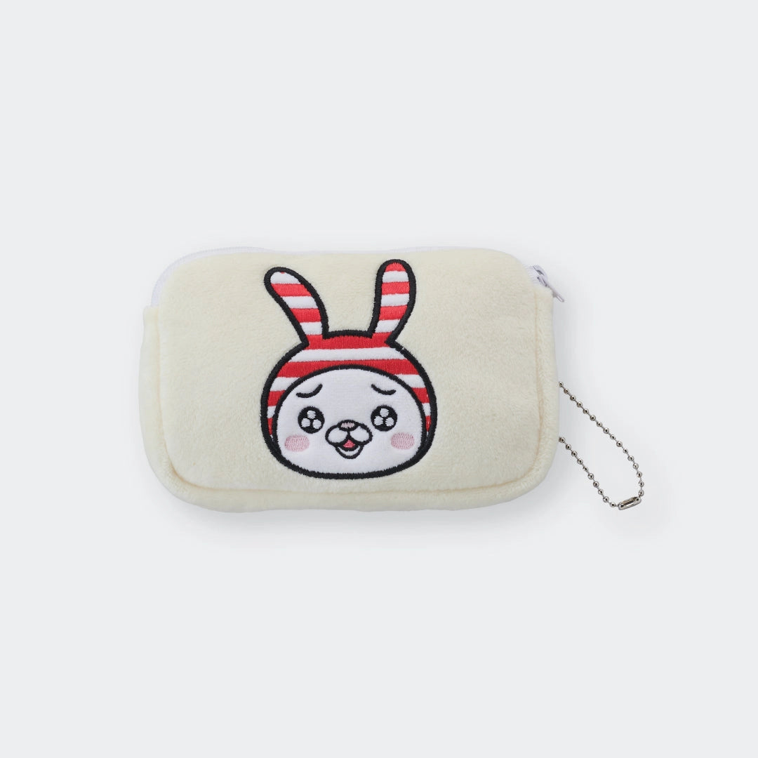 SHIMAUSA Soft Bunny Pouch — “A Little Teary, But Still Super Cute” Edition Fluffy, lightweight, and irresistibly adorable - SKU S187700000100001001 - Image 1
