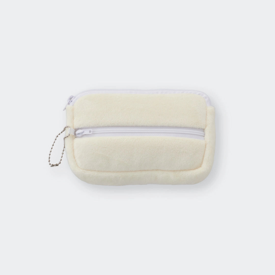 SHIMAUSA Soft Pouch — “Dreamy Eyes & Secretive Smile” Edition Carry a touch of adorable confusion everywhere you go - SKU S187700000099001001 - Image 2