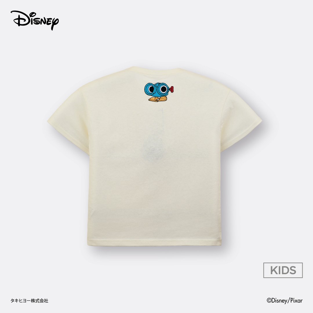 KIDS (SIZE 100-120) DISNEY/PIXAR TOY STORY “30 YEARS OF FUN” T-SHIRT OFF-WHITE