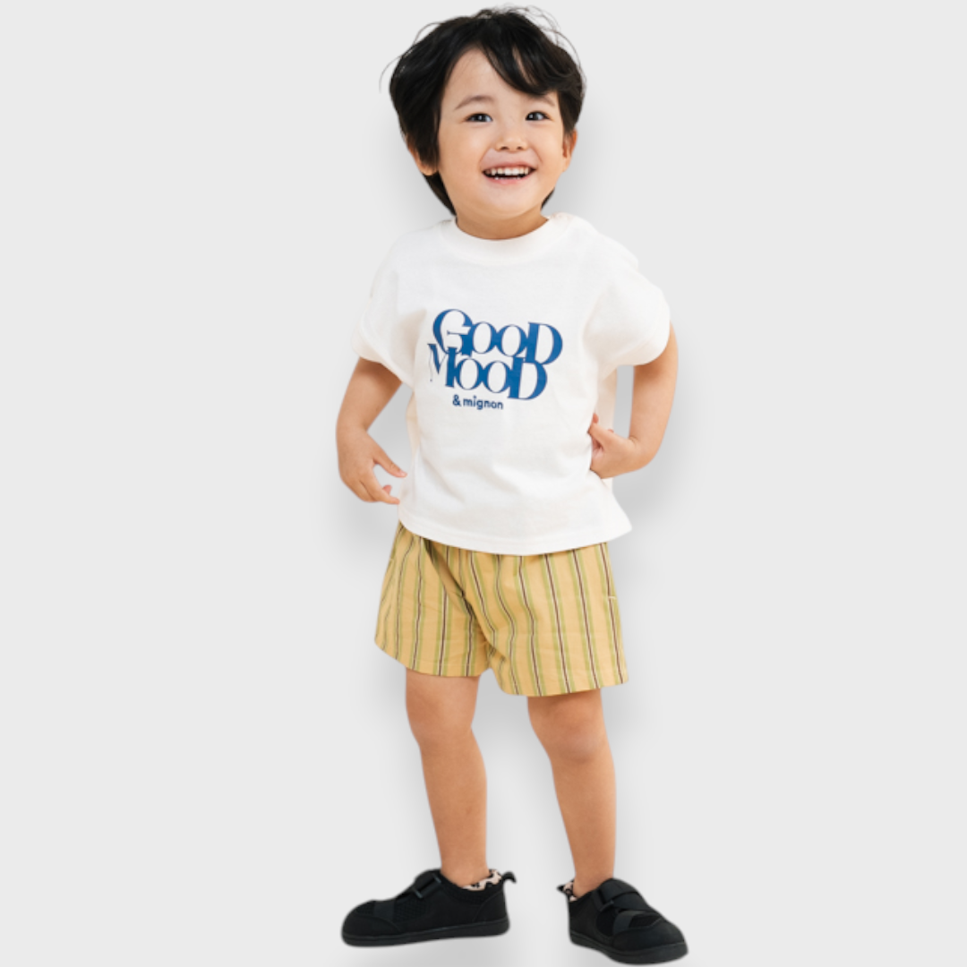 BABY GOOD MOOD LOGO T-SHIRT (90CM)