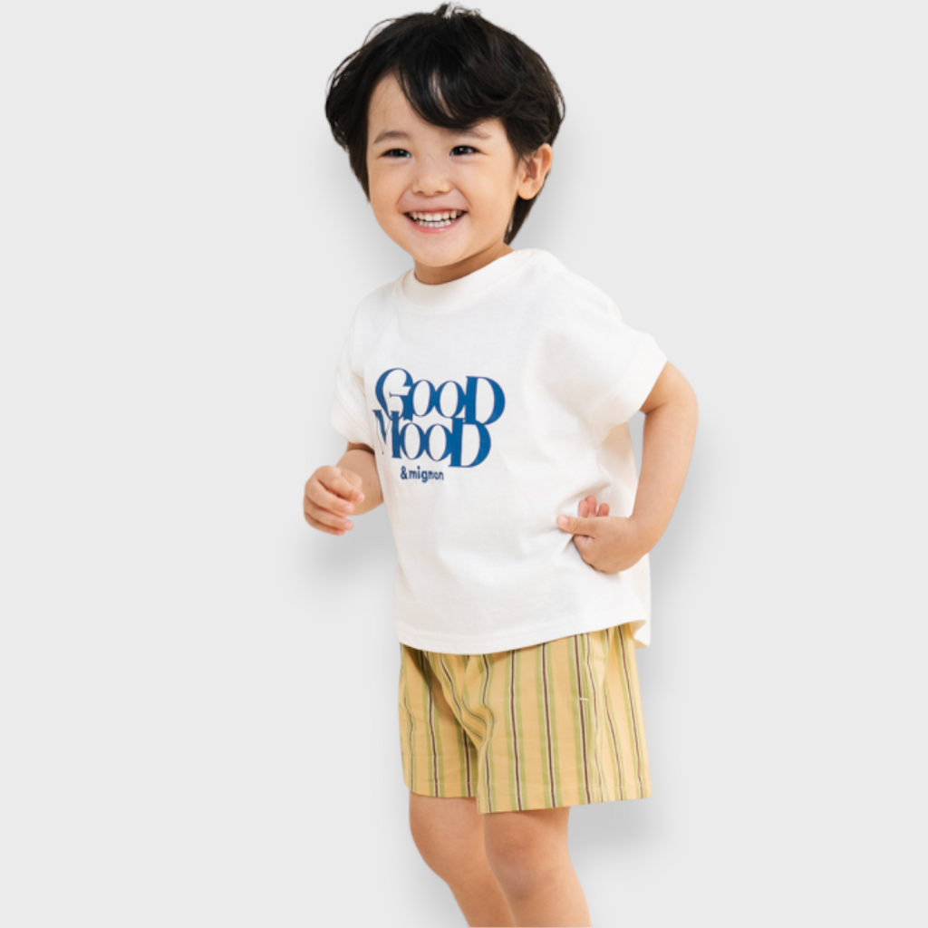 BABY GOOD MOOD LOGO T-SHIRT (90CM)
