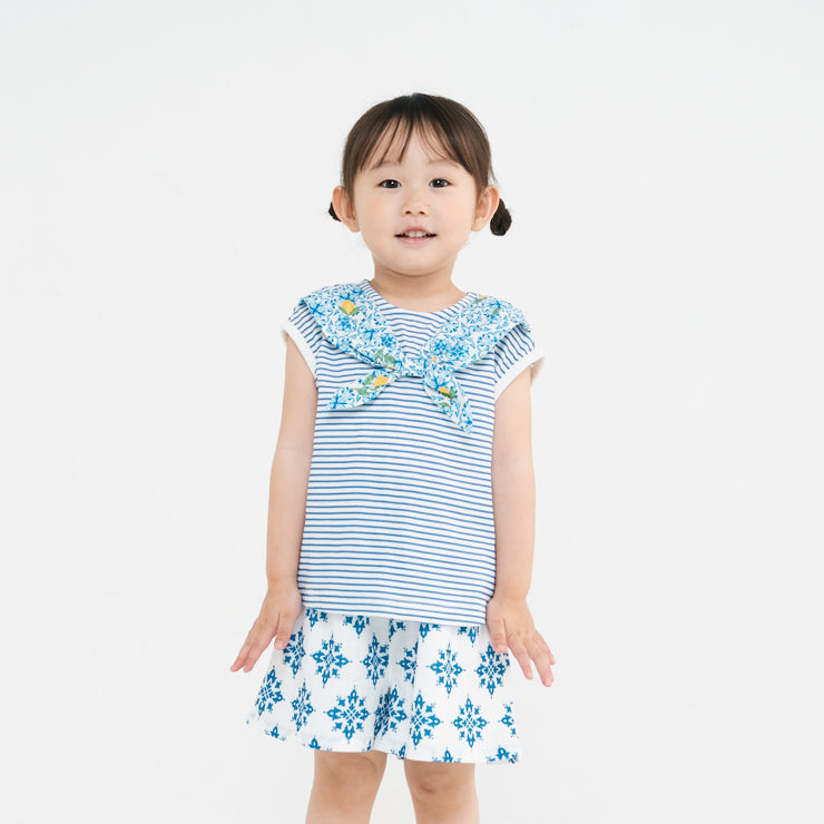 Kids (Size 90cm) Mediterranean Tile Shorts