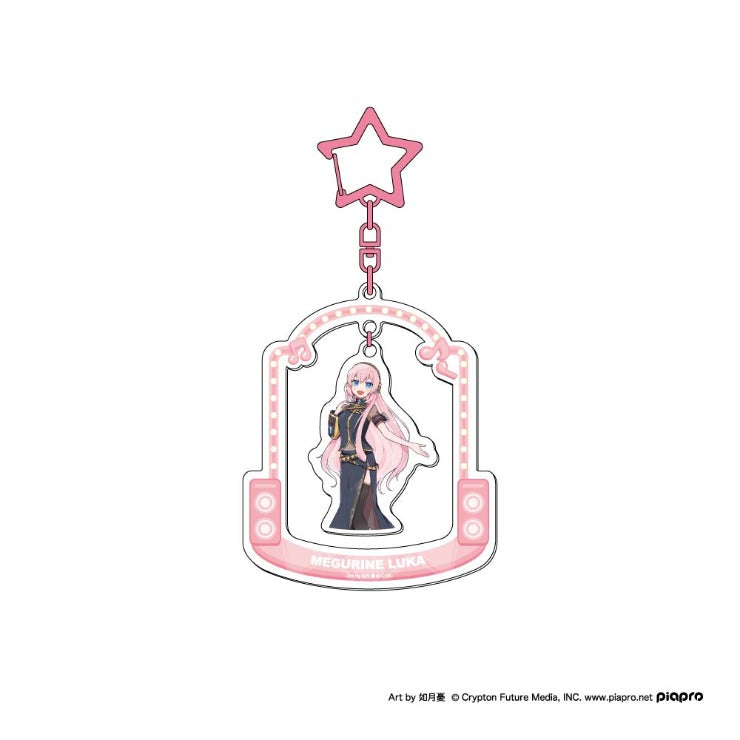 WHOLE BODY ACRYLIC KEY RING 8 CLOSED BOX