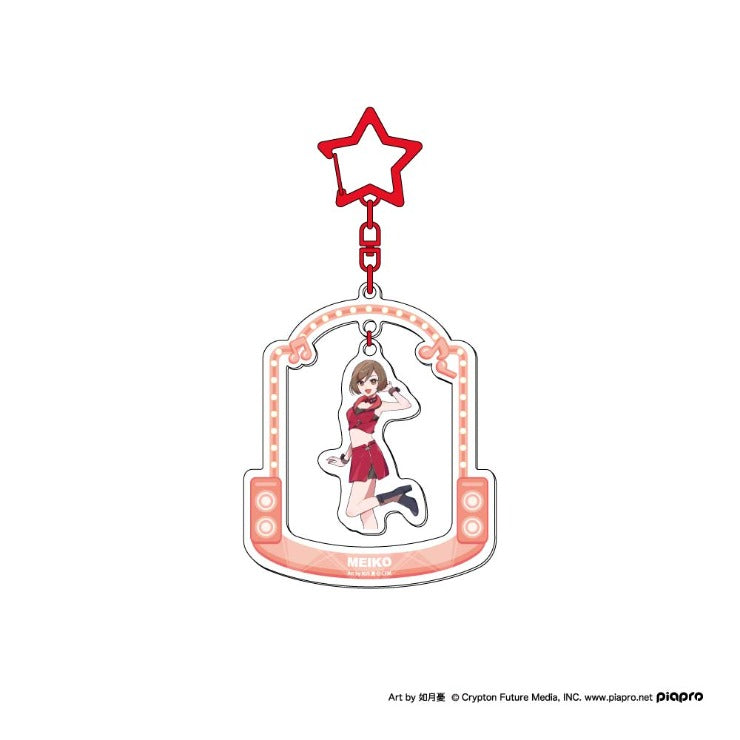 WHOLE BODY ACRYLIC KEY RING 8 CLOSED BOX