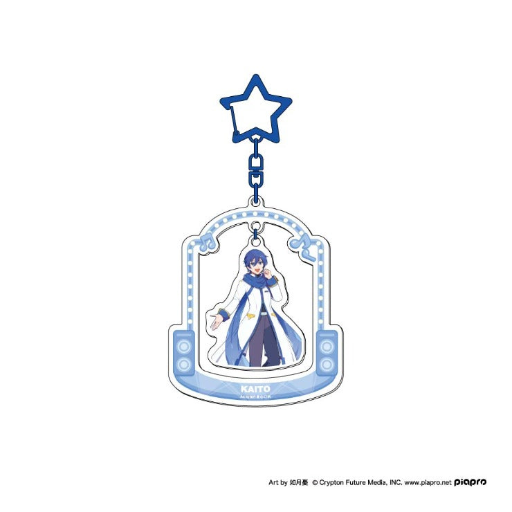 WHOLE BODY ACRYLIC KEY RING 8 CLOSED BOX