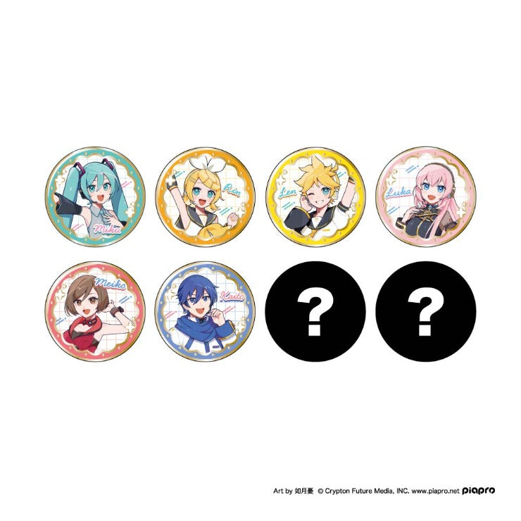 WHOLE BODY TIN BADGE 8 CLOSED BOX