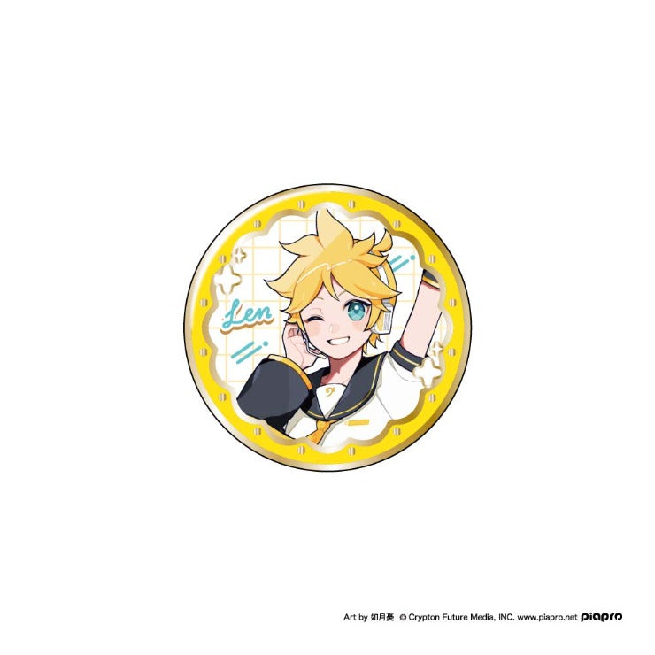 WHOLE BODY TIN BADGE 8 CLOSED BOX