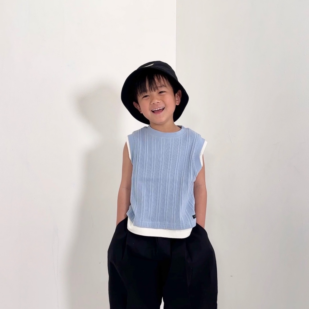 TWILL TUCK SHORT PANTS (90CM）