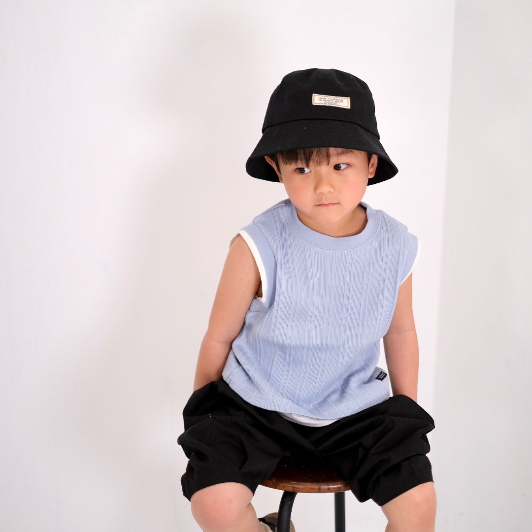 TWILL TUCK SHORT PANTS (100～120CM）