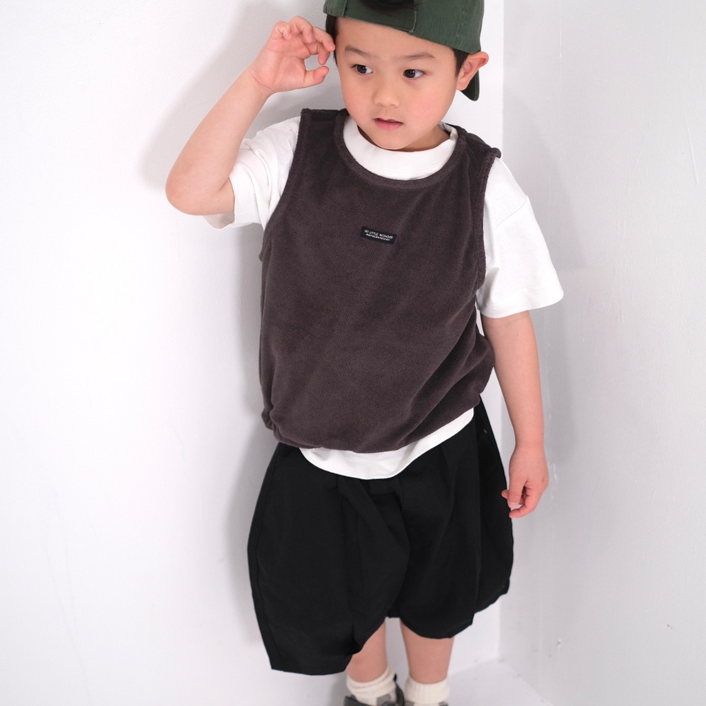 TWILL TUCK SHORT PANTS (90CM）