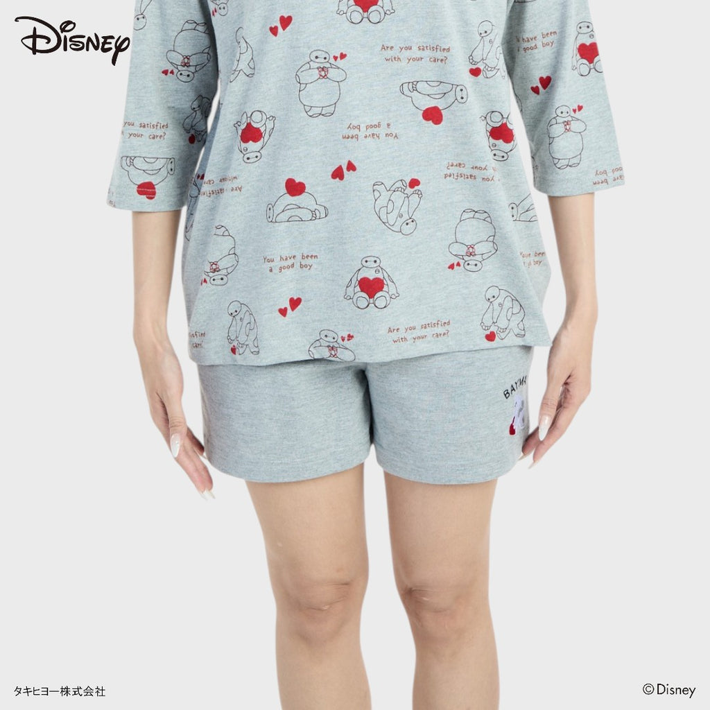 เสื้อแขนยาว Baymax ลายหัวใจ—อบอุ่นน่ากอดแบบหุ่นยนต์ฮีลใจ (Size M-LL)
