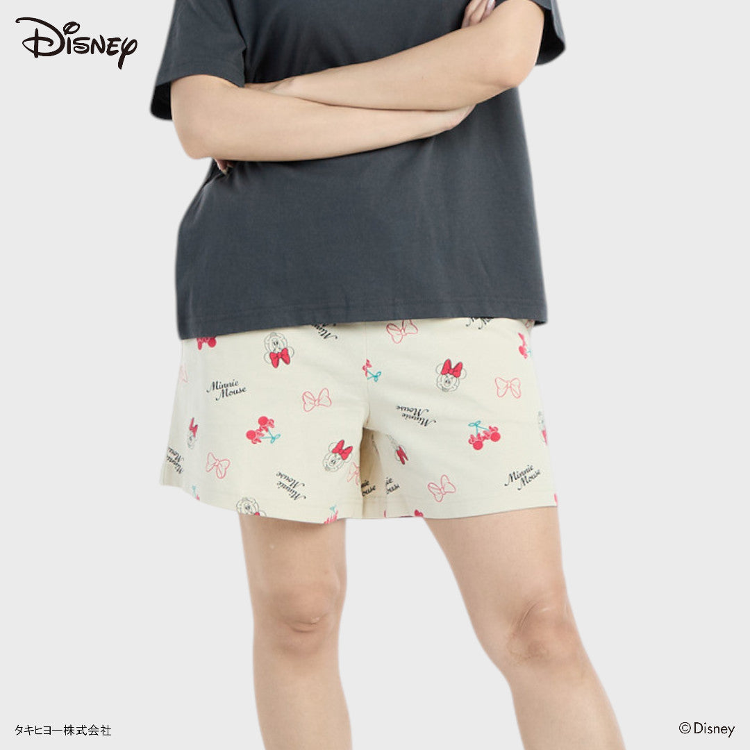 กางเกงขาสั้น Minnie Mouse โทนหวาน ลายมินนี่น่ารักไม่ไหว (Size S-LL)