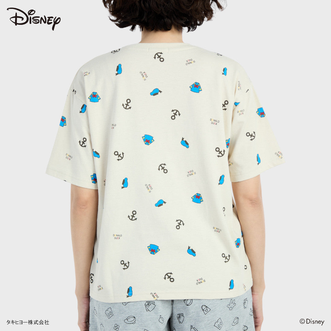 เสื้อยืดโดนัลด์ ดั๊ก ลายมินิมอล “เรียบๆแต่น่ารัก” (Size S-LL)