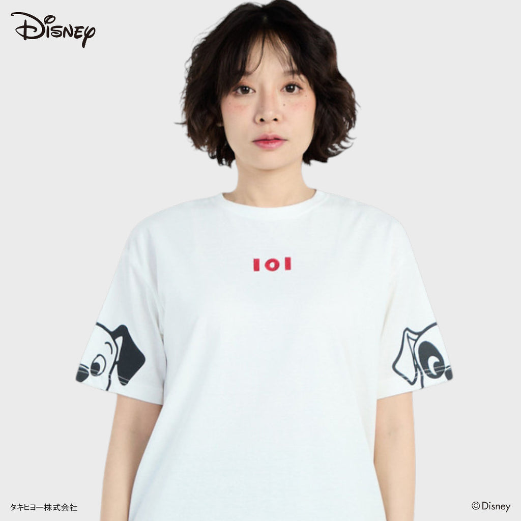 เสื้อยืด “101 ดัดเมเชีบล” – ขาวคูล ลายตรงแขนสุดเท่ (Size S-LL)