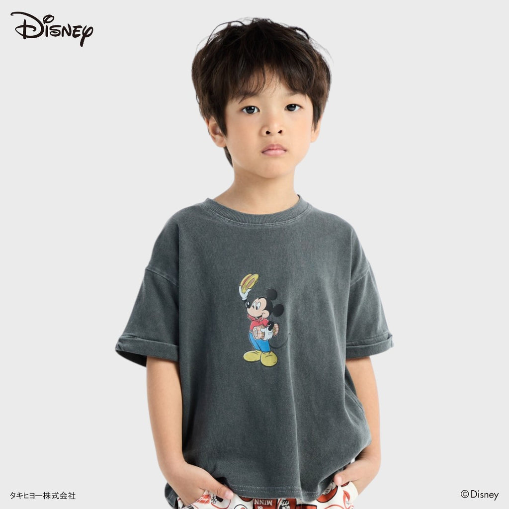 T-SHIRT MICKEY & FRIENDS “HAPPY PICNIC” FRONT- BACK PRINT KIDS (SIZE 110-130)
