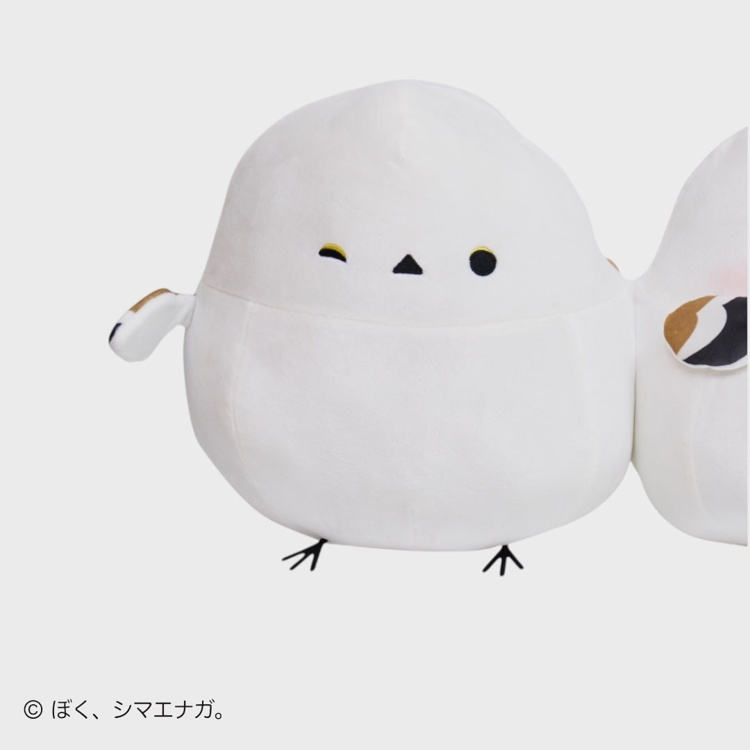 Shimaenaga Body Pillow – Fluffy Trio of Adorable Fat Birds 🐤🐤🐤 | Soft, Cuddly & Heart-Melting