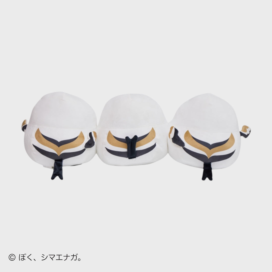 Shimaenaga Body Pillow – Fluffy Trio of Adorable Fat Birds 🐤🐤🐤 | Soft, Cuddly & Heart-Melting