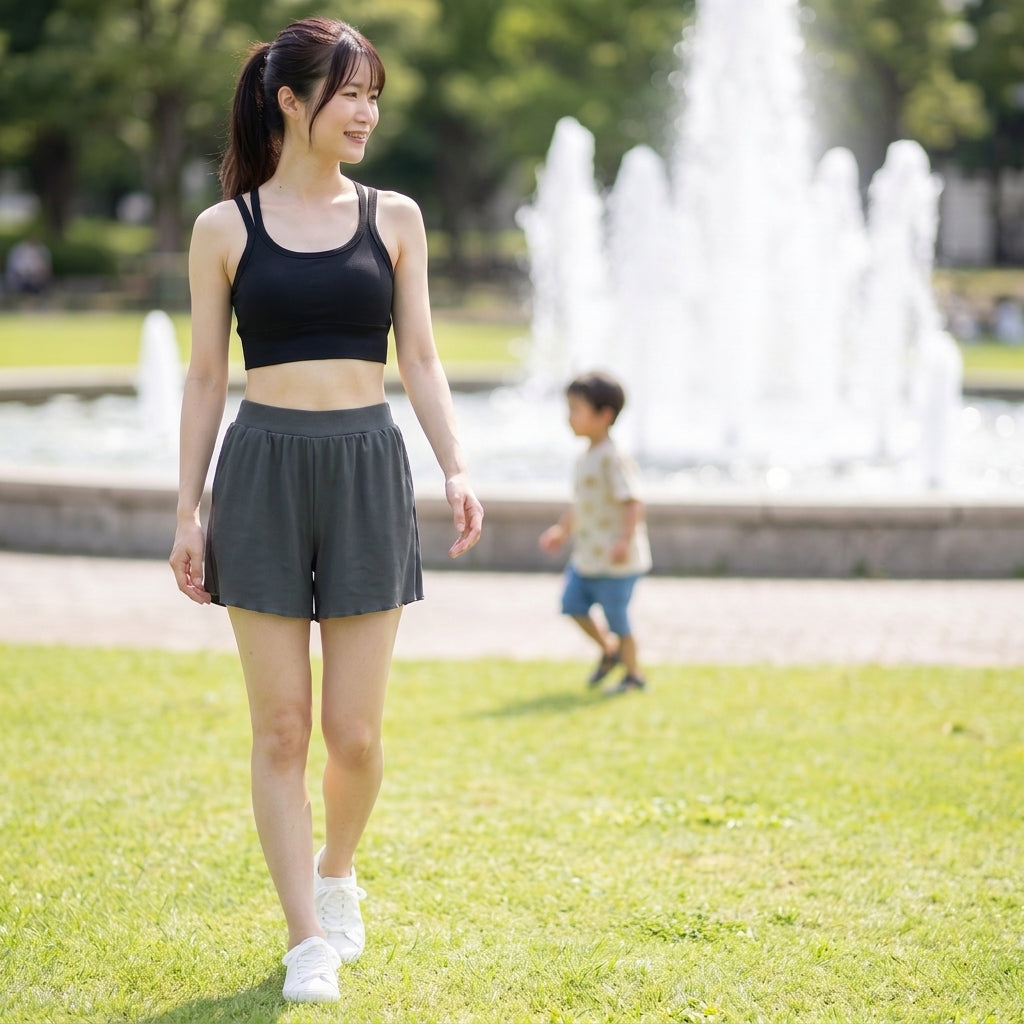 FUNCTIONAL RIB BRA TOP LADIES