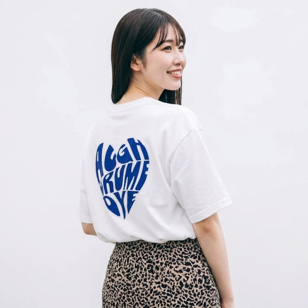 WOMEN'S HEART-LOGO SHORT-SLEEVE T-SHIRT