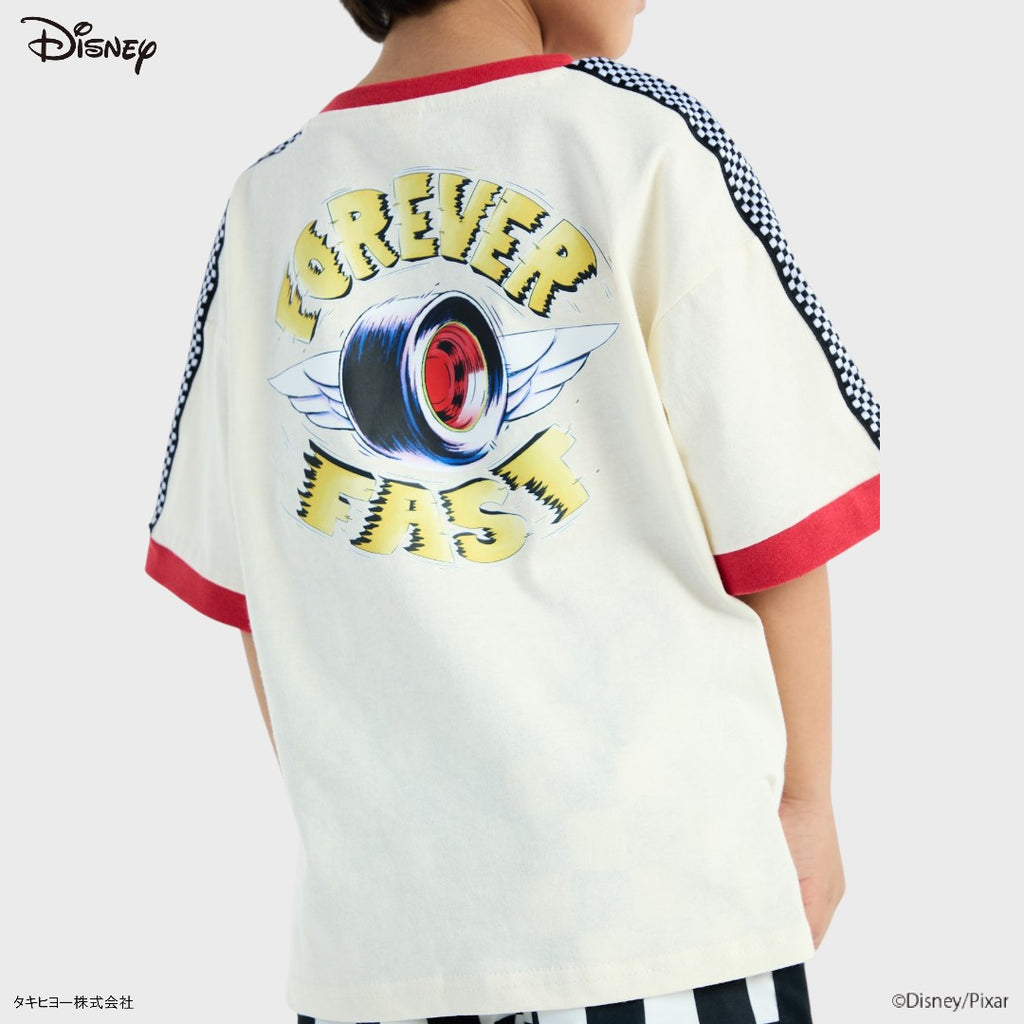 Kids (Size 110-130) เสื้อยืดเด็ก Disney Pixar Cars – แก๊งซิ่ง Forever Fast