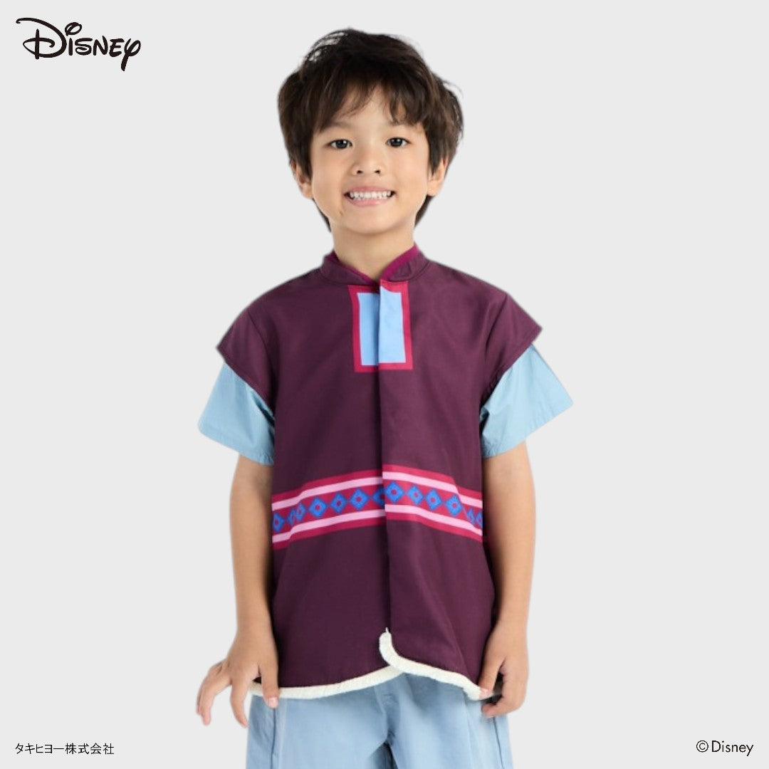 KIDS (SIZE 110-130) DISNEY FROZEN-INSPIRED TOP & SHORTS SET PURPLE BLUE