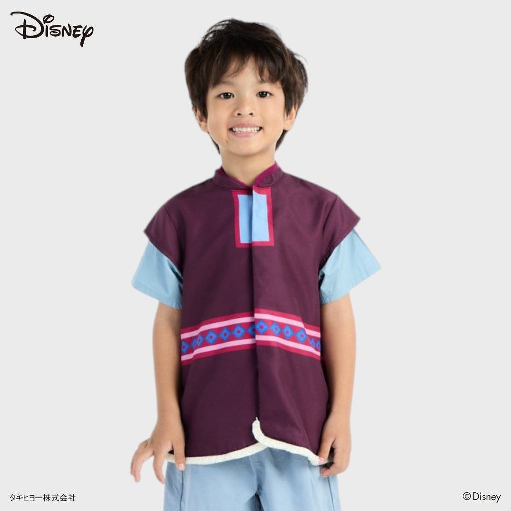 KIDS (SIZE 80-100) DISNEY FROZEN-INSPIRED TOP & SHORTS SET PURPLE BLUE