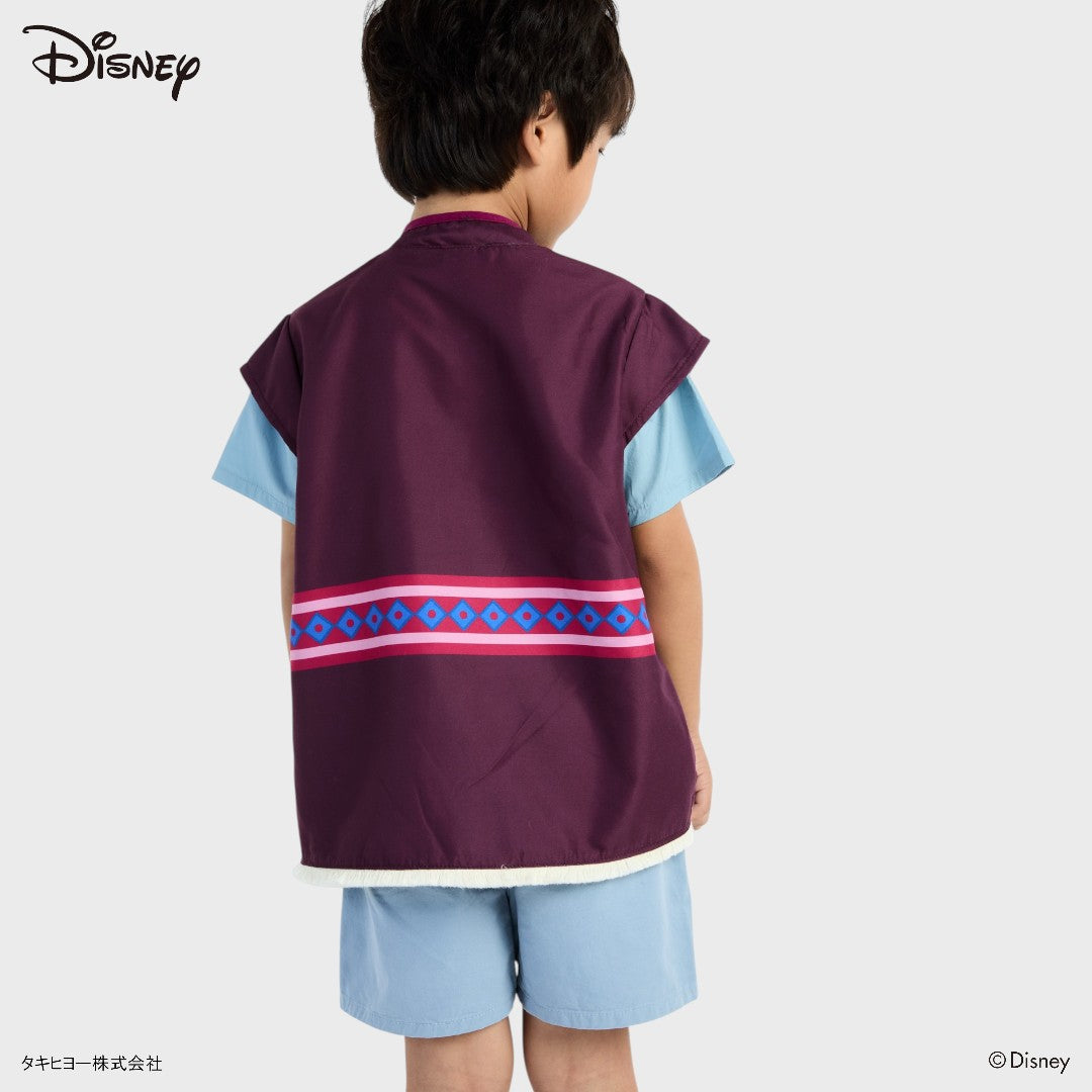 KIDS (SIZE 110-130) DISNEY FROZEN-INSPIRED TOP & SHORTS SET PURPLE BLUE