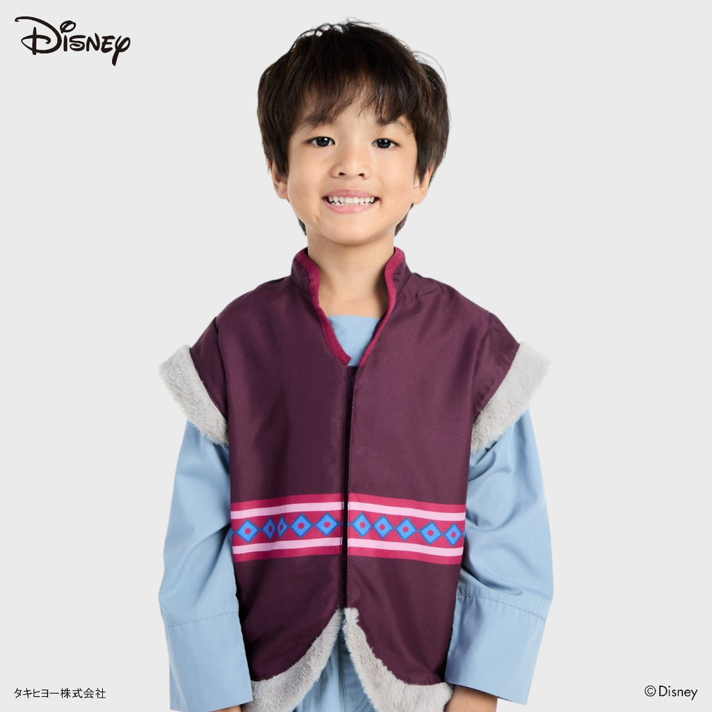 KIDS (SIZE 80-100) DISNEY FROZEN-INSPIRED TOP & PANTS SET PURPLE BLUE
