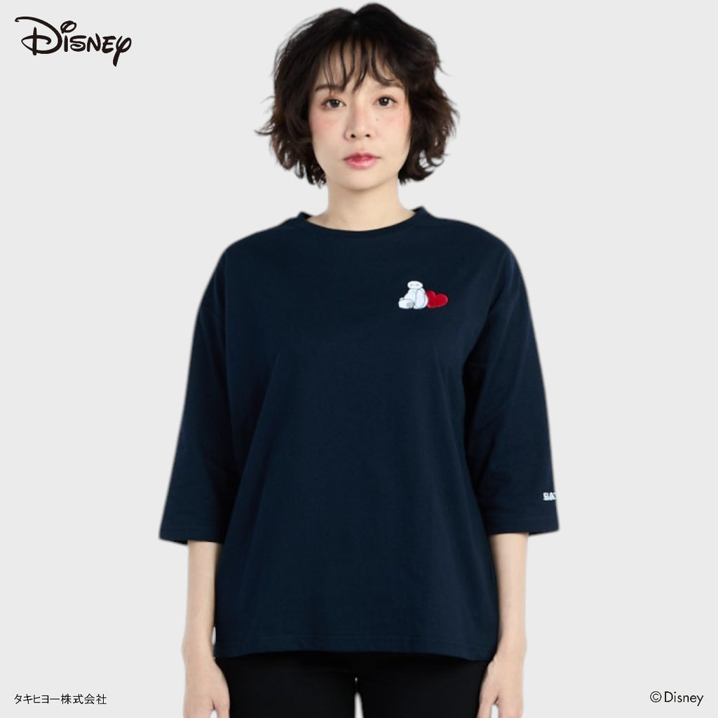 เสื้อยืดแขนยาว Baymax ไอคอนมินิฮาร์ท (Size M-LL)