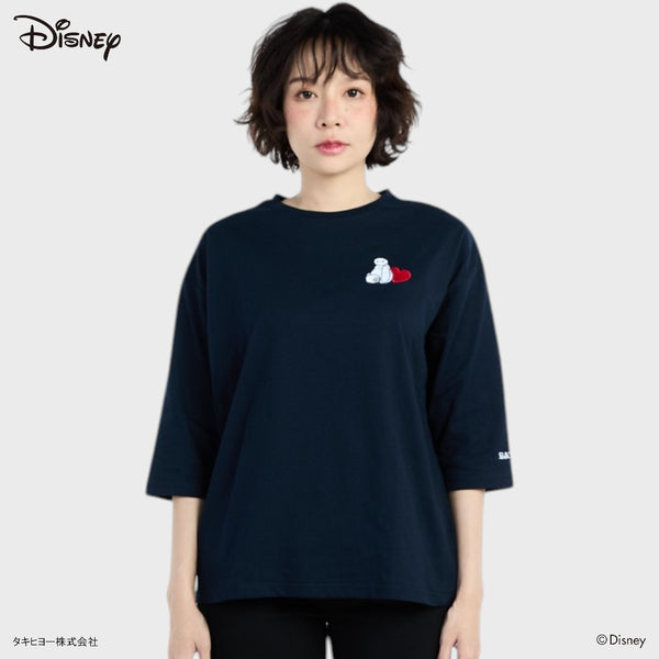 Baymax Mini Heart Icon Long Sleeve T-Shirt - Disney (Size M-LL)