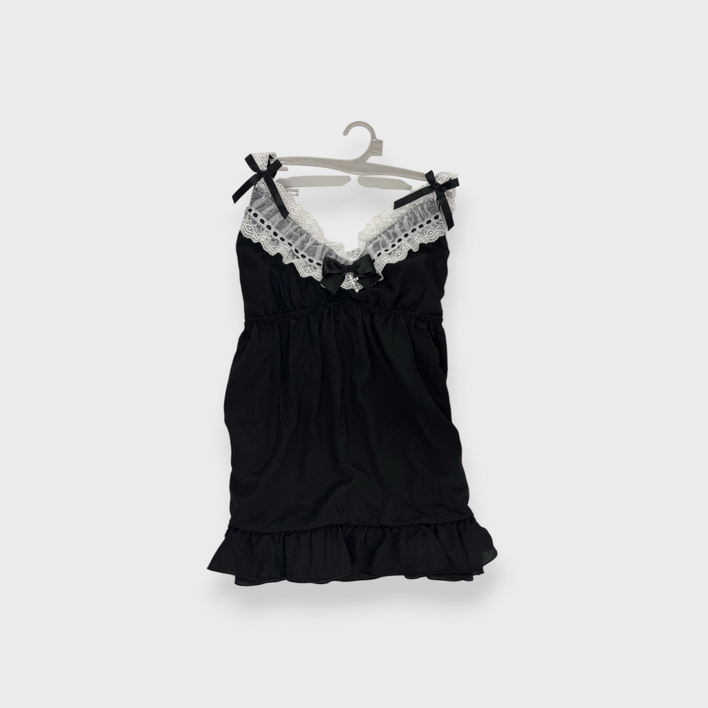 LACE RIBBON BABYDOLL