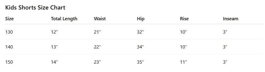 Kids กางเกงยีนส์ขาสั้นสีดำสำหรับเด็ก – “ดีไซน์เก๋ไก๋ด้วยขอบเอวโลโก้”