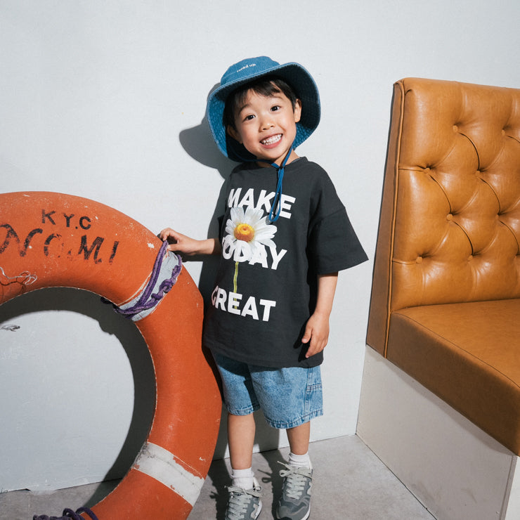 INABA OVERSIZED FLORAL GRAPHIC JUNIOR T-SHIRT (130CM)