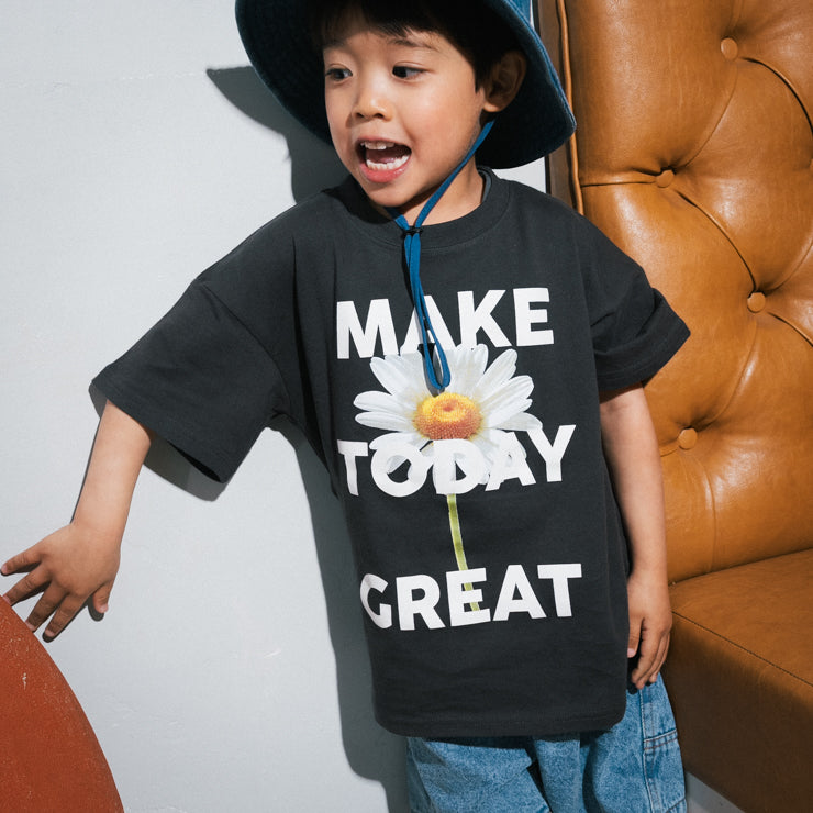 INABA OVERSIZED FLORAL GRAPHIC KIDS T-SHIRT (100-120CM)