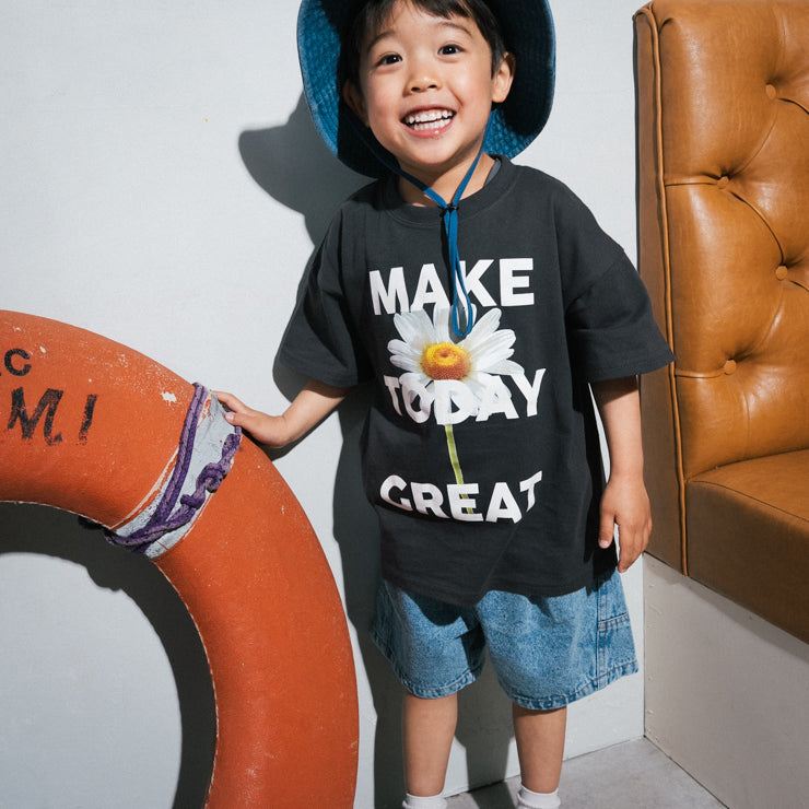 INABA OVERSIZED FLORAL GRAPHIC JUNIOR T-SHIRT (130CM)