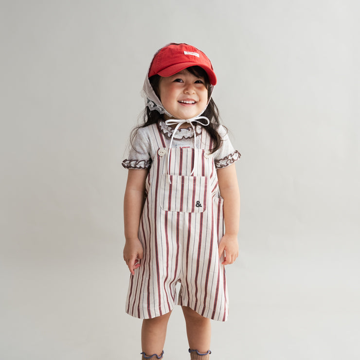 SOFT NEP RIB MOCK-NECK BABY T-SHIRT (90CM)