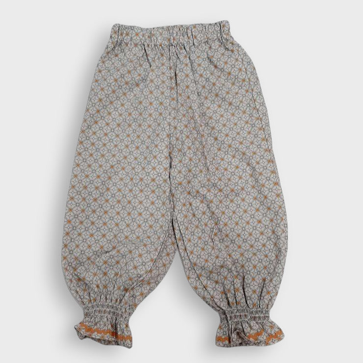 DOT PRINT TAPERED BABY PANTS (90CM)